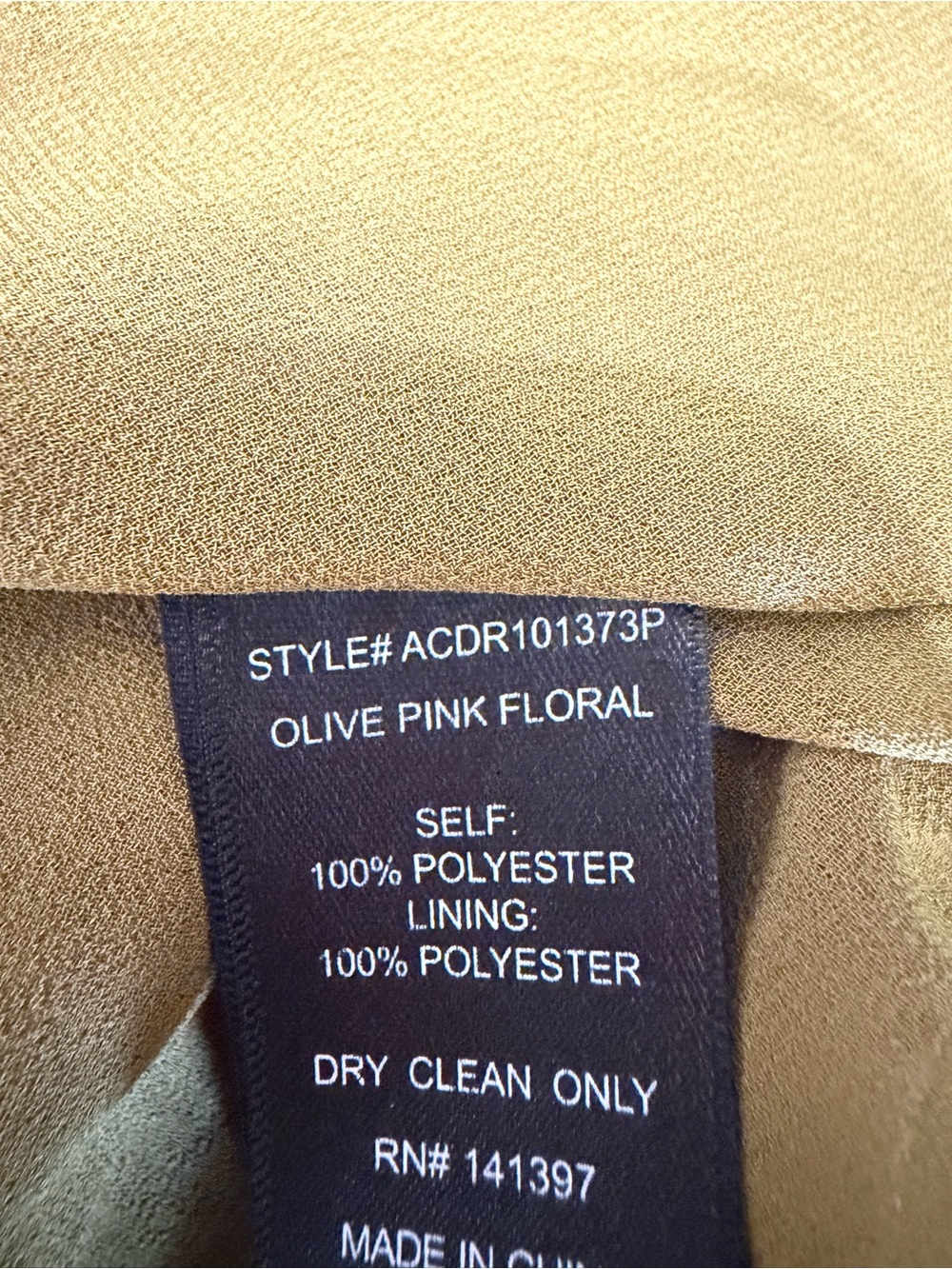 Astr Floral Olive Green Pink Halter Backless Midi Dress - Picture 13 of 14